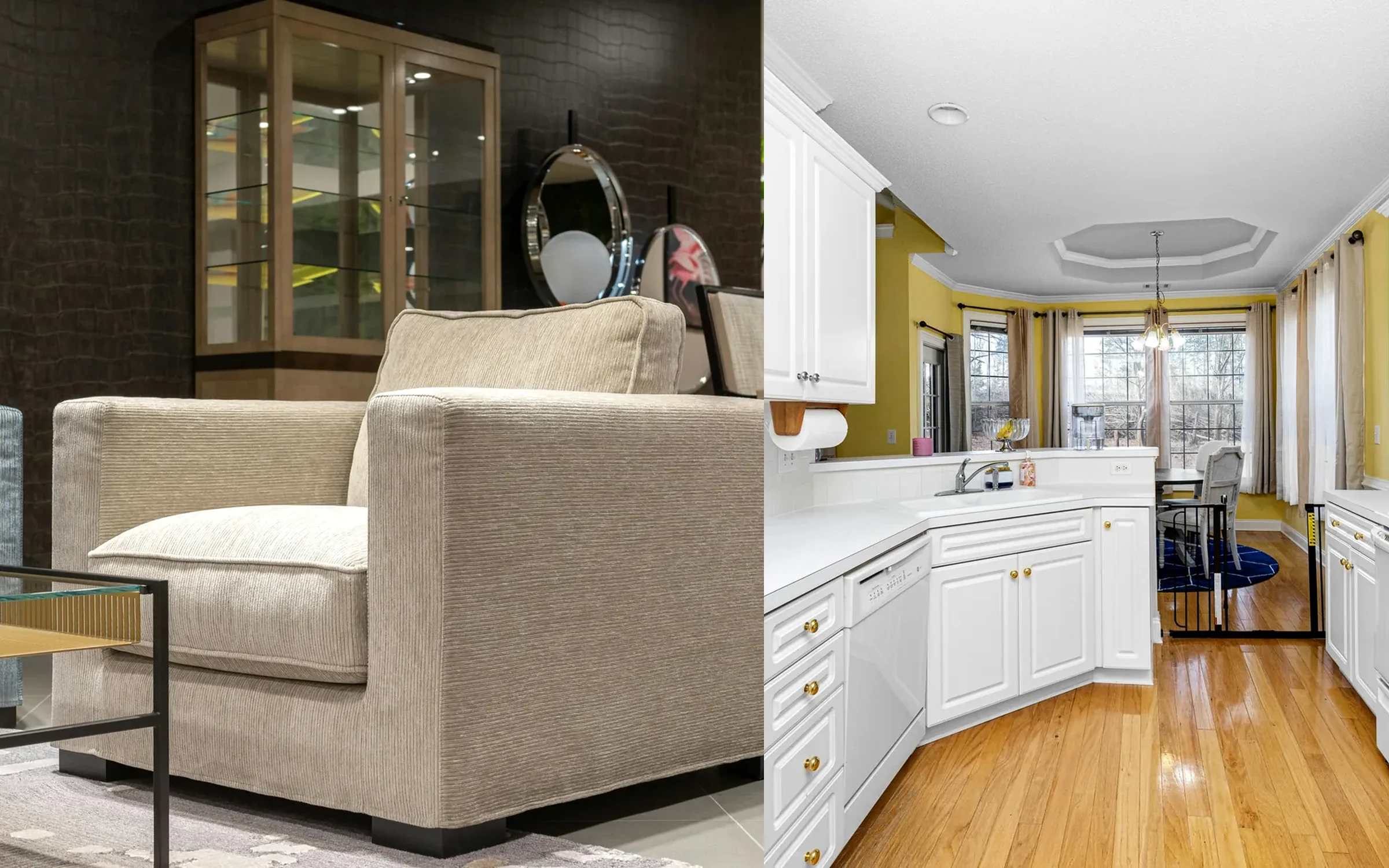 Материалы и фасады можно показать живьём